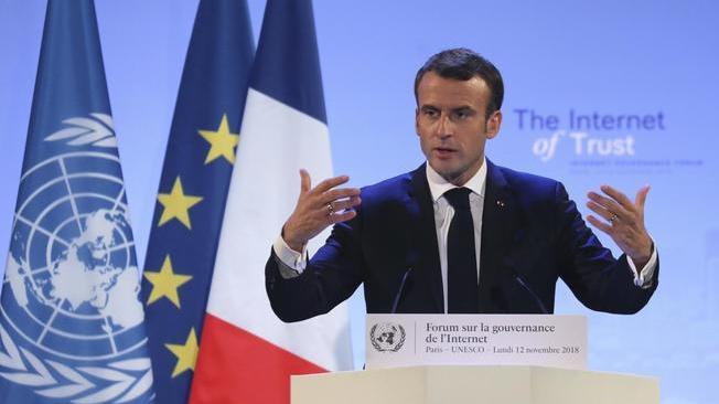 Macron: serve una sovranità Ue moderna