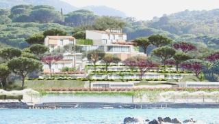 L’albergo Garden secondo il nuovo progetto in una simulazione al computer