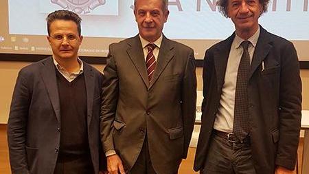 Da sinistra: Alfredo De Girolamo, Gianfranco Rossi e Fabrizio Franceschini