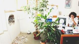 Il buco lasciato dai ladri: lì c’era la cassaforte piccola