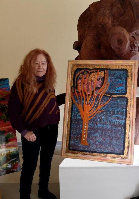 Al centro civico Mannelli il dipinto di Laura Pesce sull’Albero di Cecchino 
