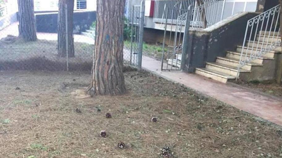 Il giardino resta insicuro Bambini costretti in classe
