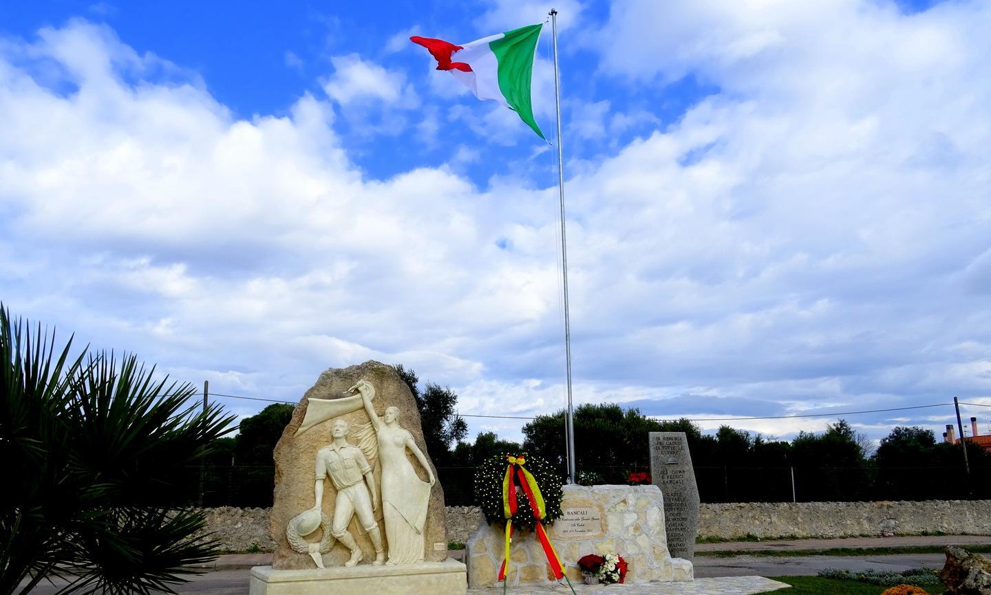 Centenario Grande guerra, inaugurato il monumento a Bancali