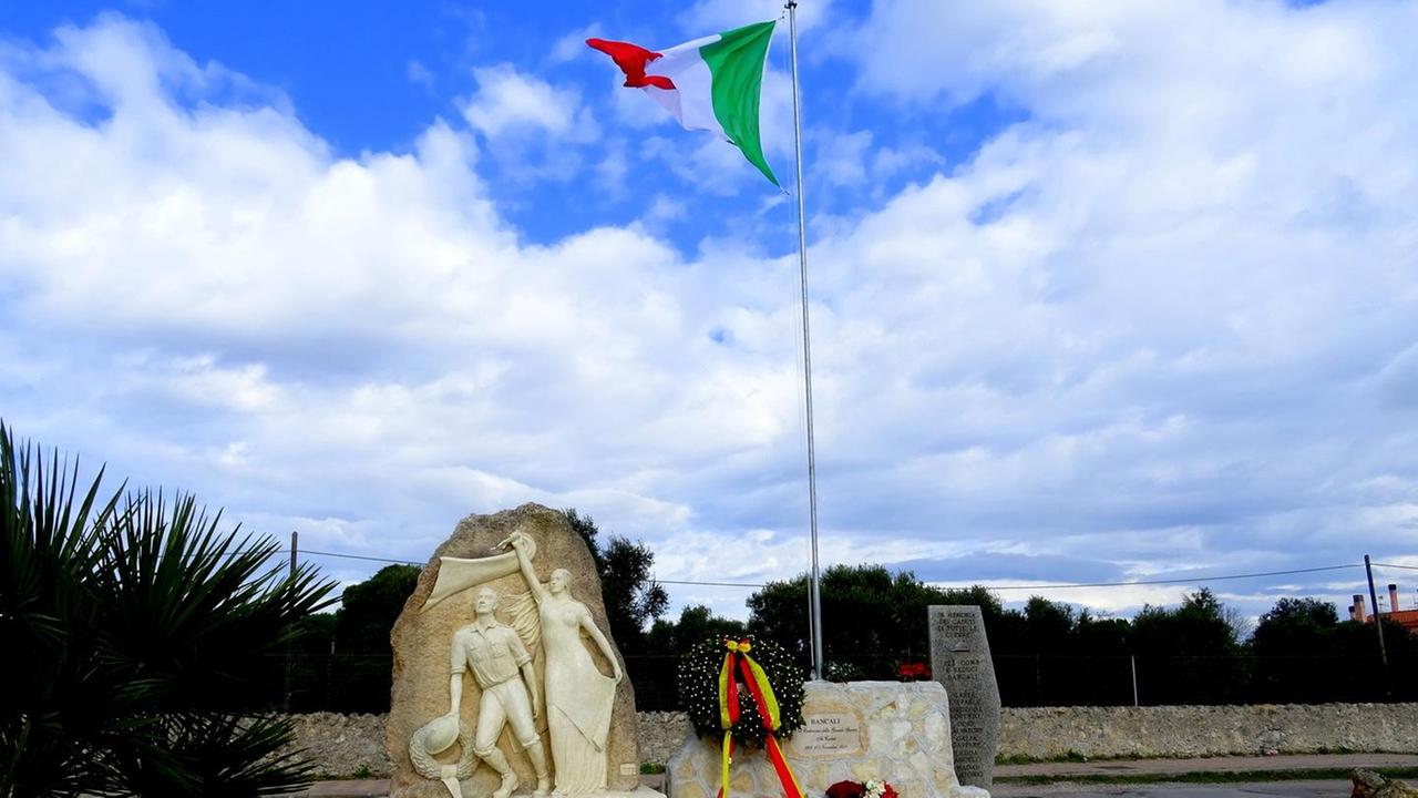 Centenario Grande guerra, inaugurato il monumento a Bancali