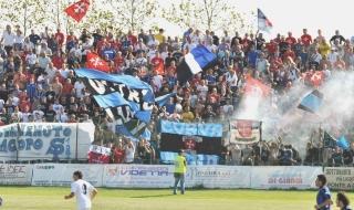 I tifosi a S. Croce, Talignani e, sotto, Bonuccelli