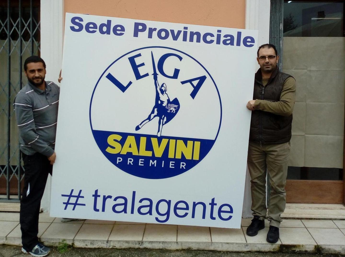 Preparativi per la visita di Salvini 