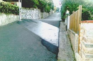 La zona dove si è verificato lo sversamento di liquami a Castiglioncello