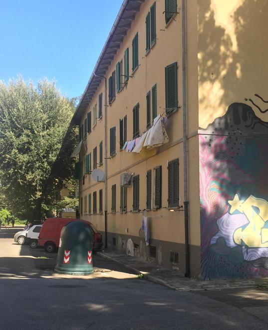 Case popolari nel quartiere Sant'Ermete a Pisa