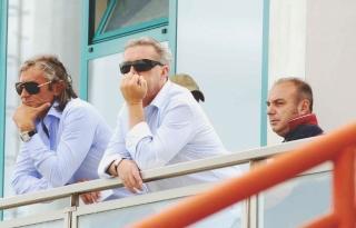 A sinistra: il presidente Accattini. A destra: il diesse Tognozzi