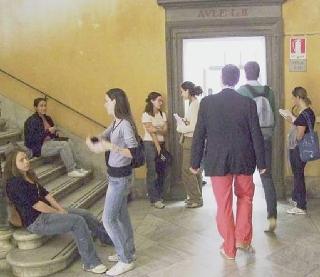 L’interno della Sapienza, cuore dell’ateneo
