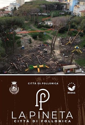 Lettere intrecciate come per la pasticceria Il logo della rinascita del parco fa discutere 