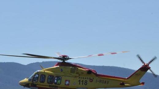 La bimba vuole nascere In volo con Pegaso da Manciano all’ospedale