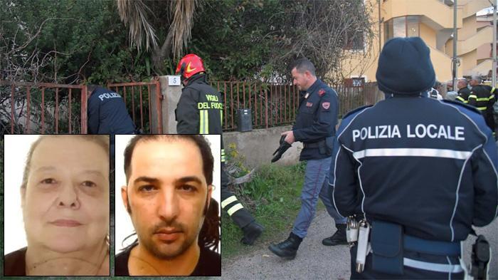 Maria Antonia Sanna e il figlio Davide Derosas