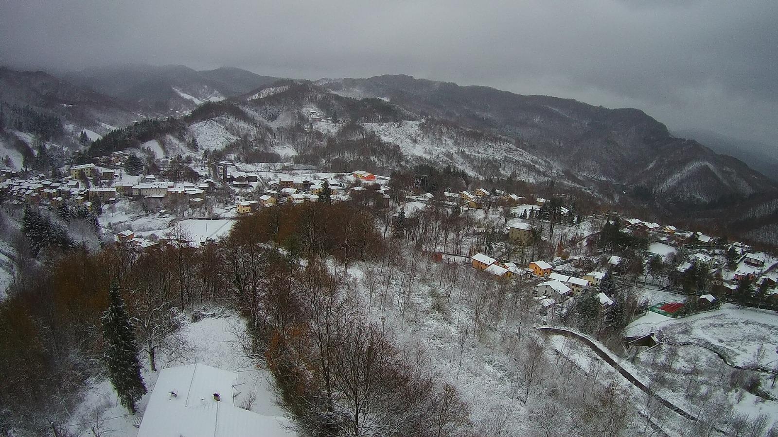La nevicata a Montepiano