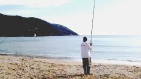 Una competizione di surf casting