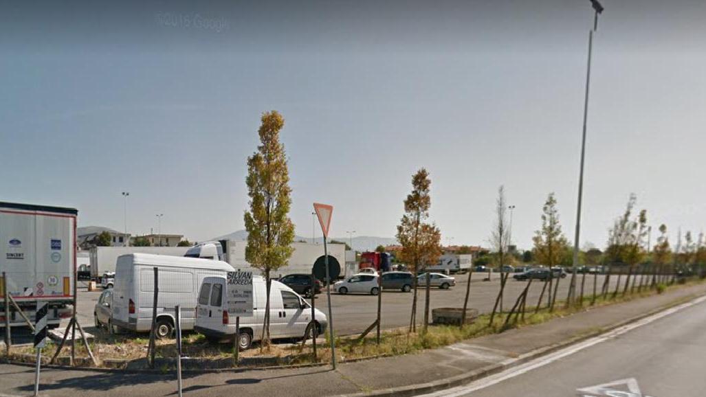La futura area di sosta camper fra via Lille e via Aldo Moro a Paperino