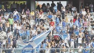 I tifosi azzurri nella Maratona inferiore