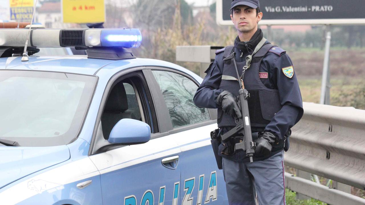 Una Volante della polizia