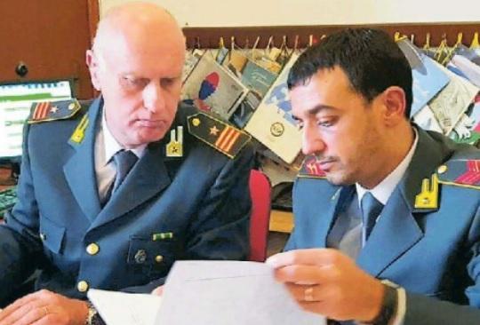 L'operazione contro l'evasione fiscale è stata portata avanti dalla guardia di finanza