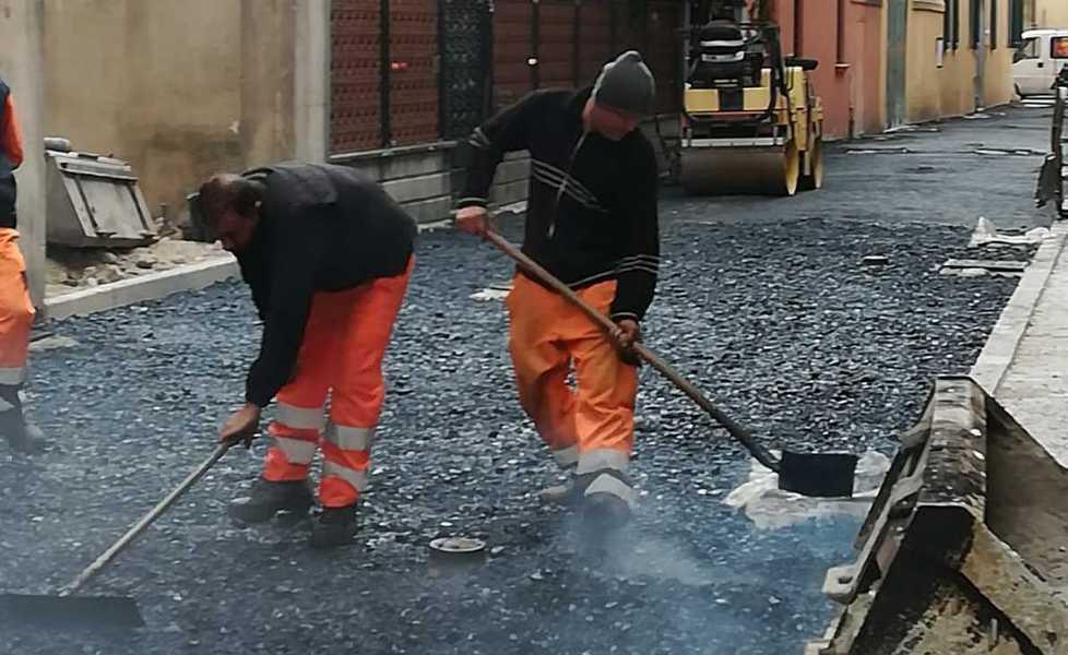Cantiere in via Facchini