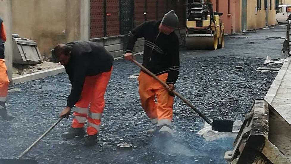 Cantiere in via Facchini