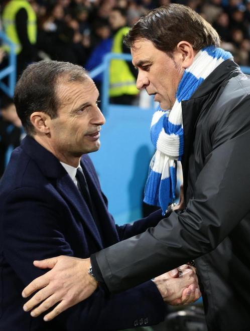 Ecco le “Guerre stellari” di Allegri e Semplici. «Champions e salvezza, le nostre sfide difficili» 