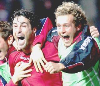 <strong>AMICI.</strong> Galante Diamanti la stagione passata In basso Gustinetti del Grosseto