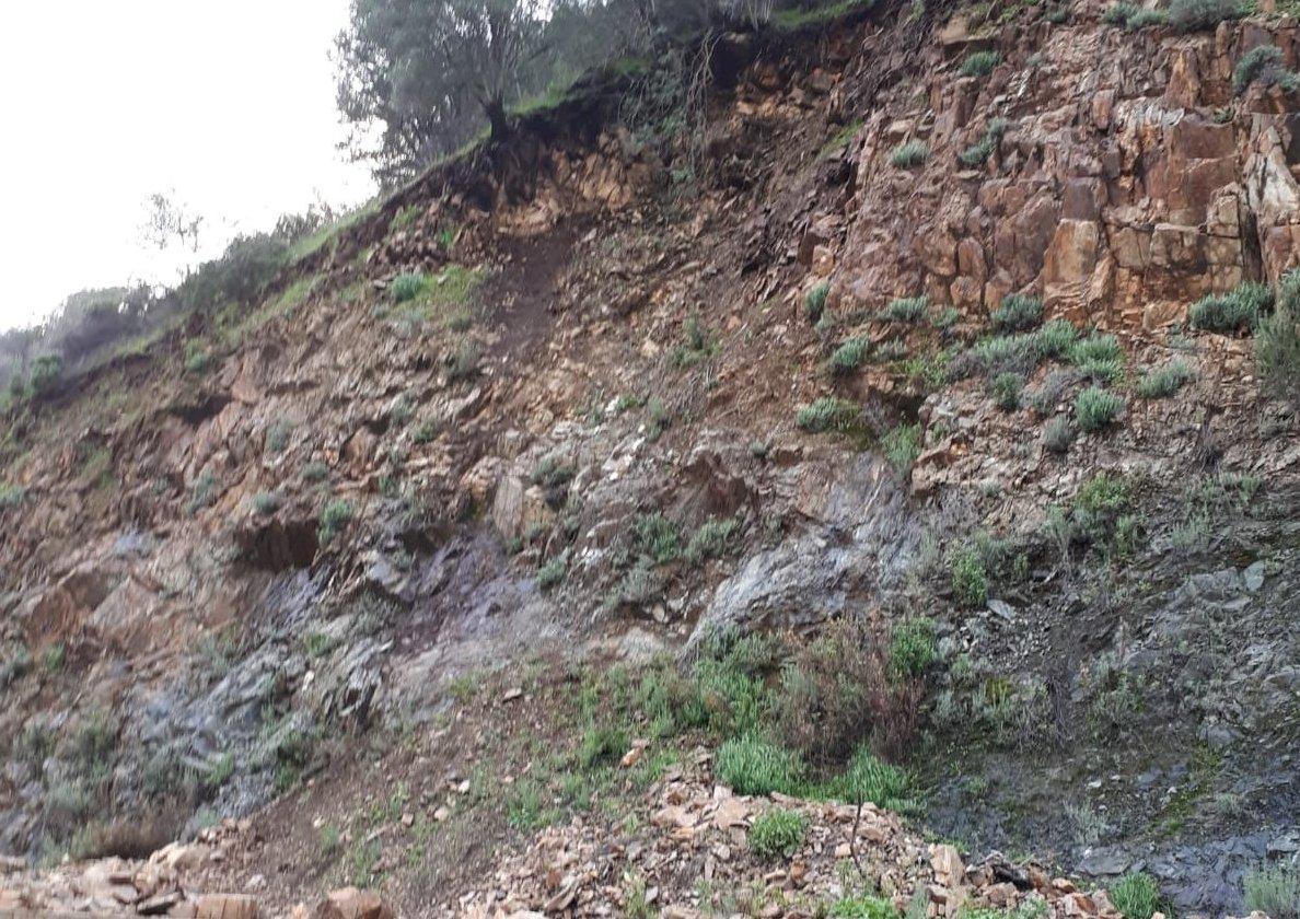 A Lodè ancora disagi per le frane 