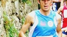 Maurizio Lastrucci durante una corsa