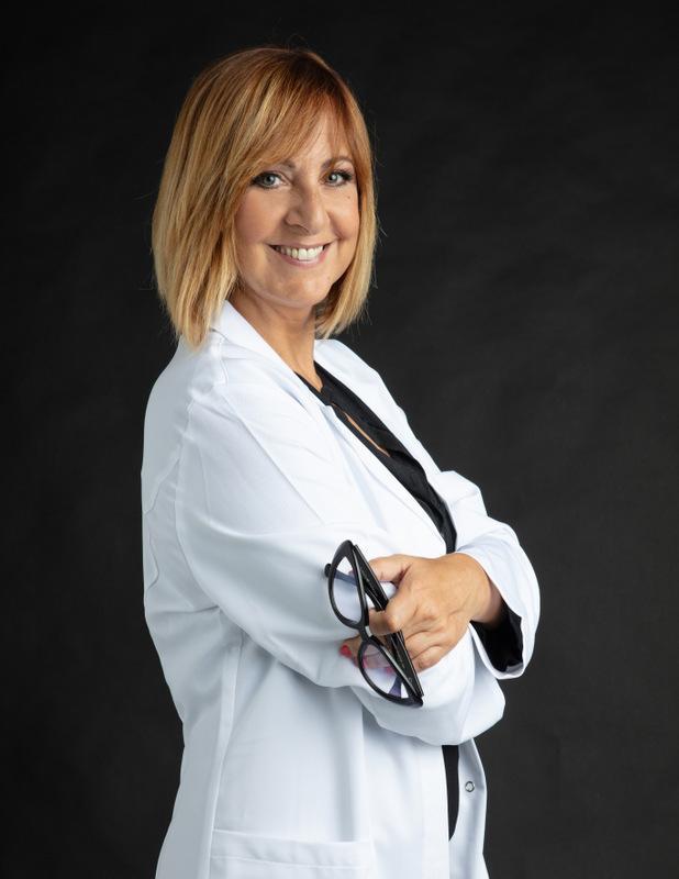 L'attrice Debora Villa
