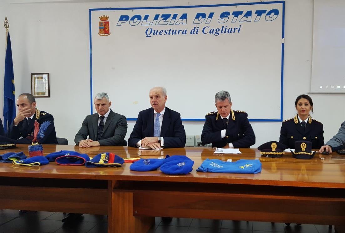 La conferenza stampa in questura (foto Mario Rosas)