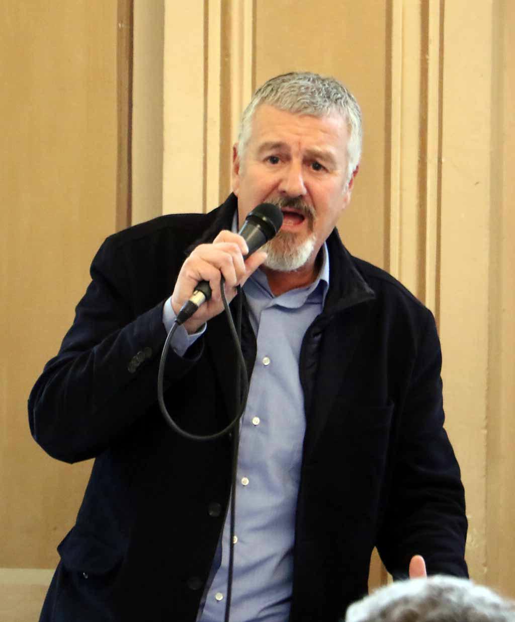 Il presidente del consiglio comunale di Massa, Stefano Benedetti