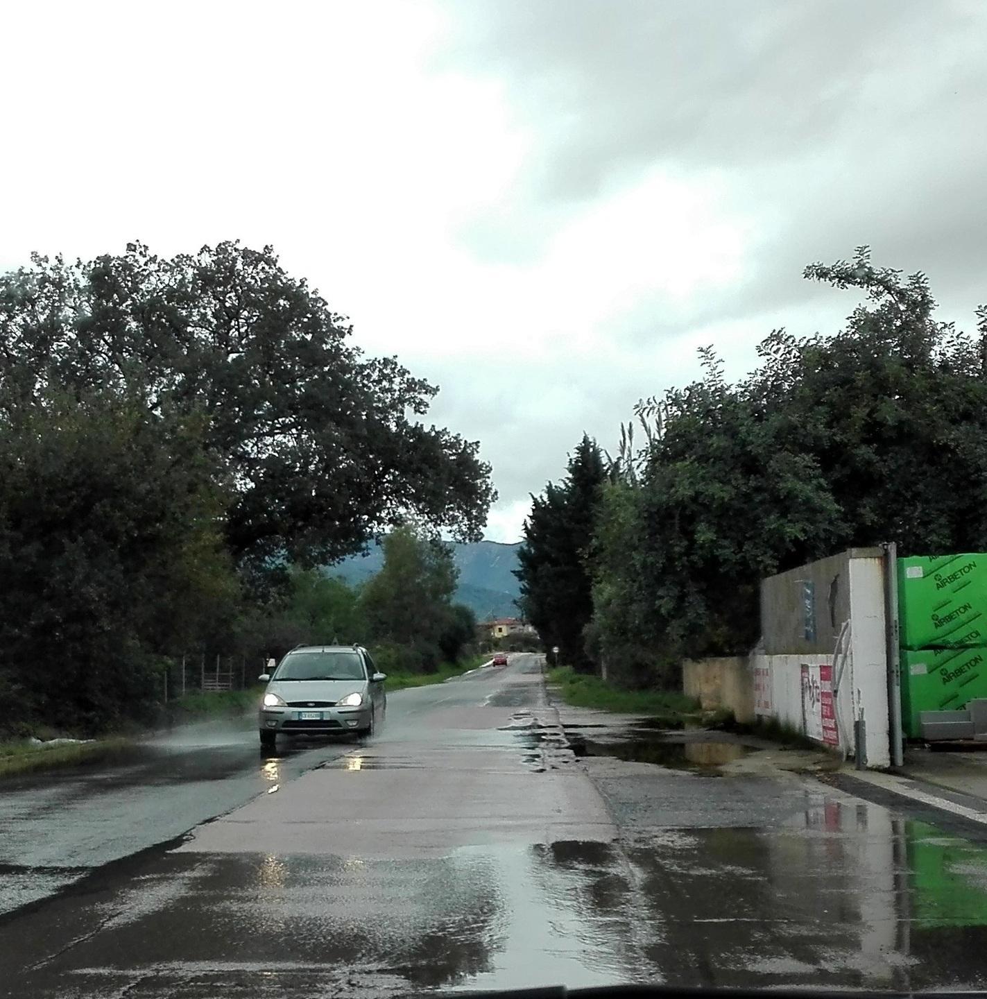 Da Siniscola a Torpè i disagi nelle strade dopo il maltempo