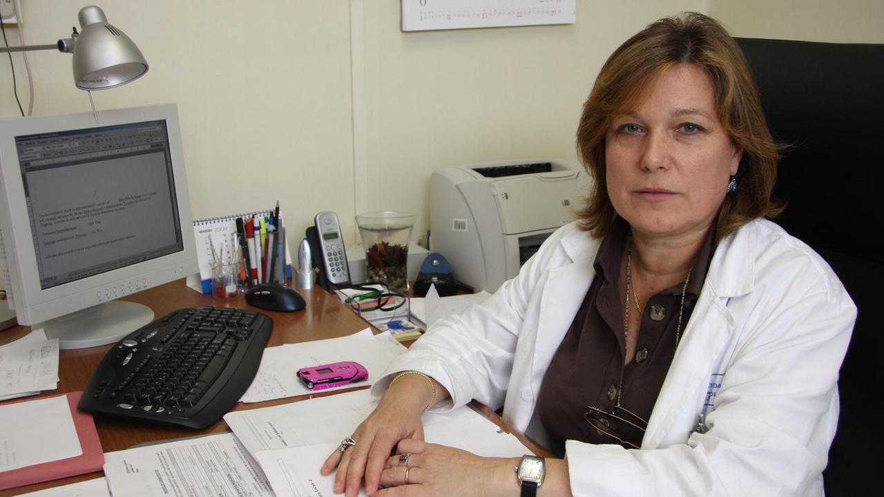 Patrizia Casprini, responsabile del laboratorio di analisi dell'ospedale di Prato