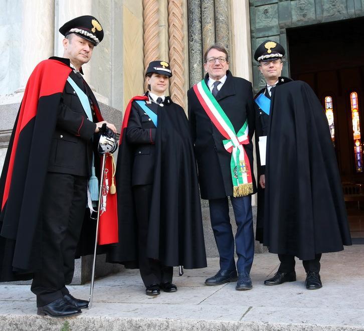 La Virgo Fidelis al Tempio