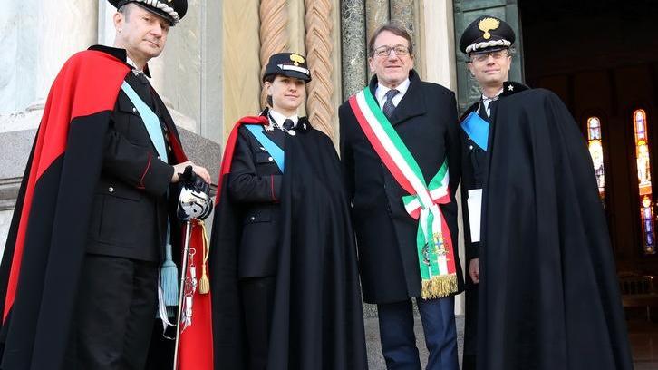 La Virgo Fidelis al Tempio