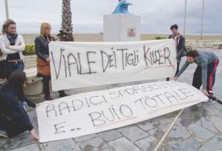 Nell’aprile scorso il presidio in Passeggiata