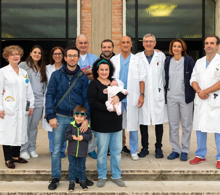 Mamma e bimba salvate al Santa Maria 