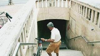 Il sottopasso di via Forlì