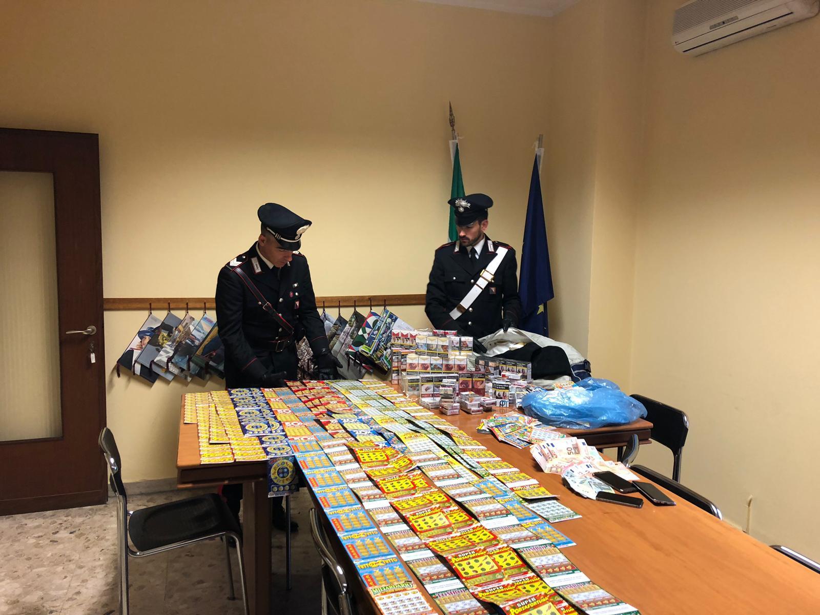 I "gratta e vinci" rubati e recuperati 