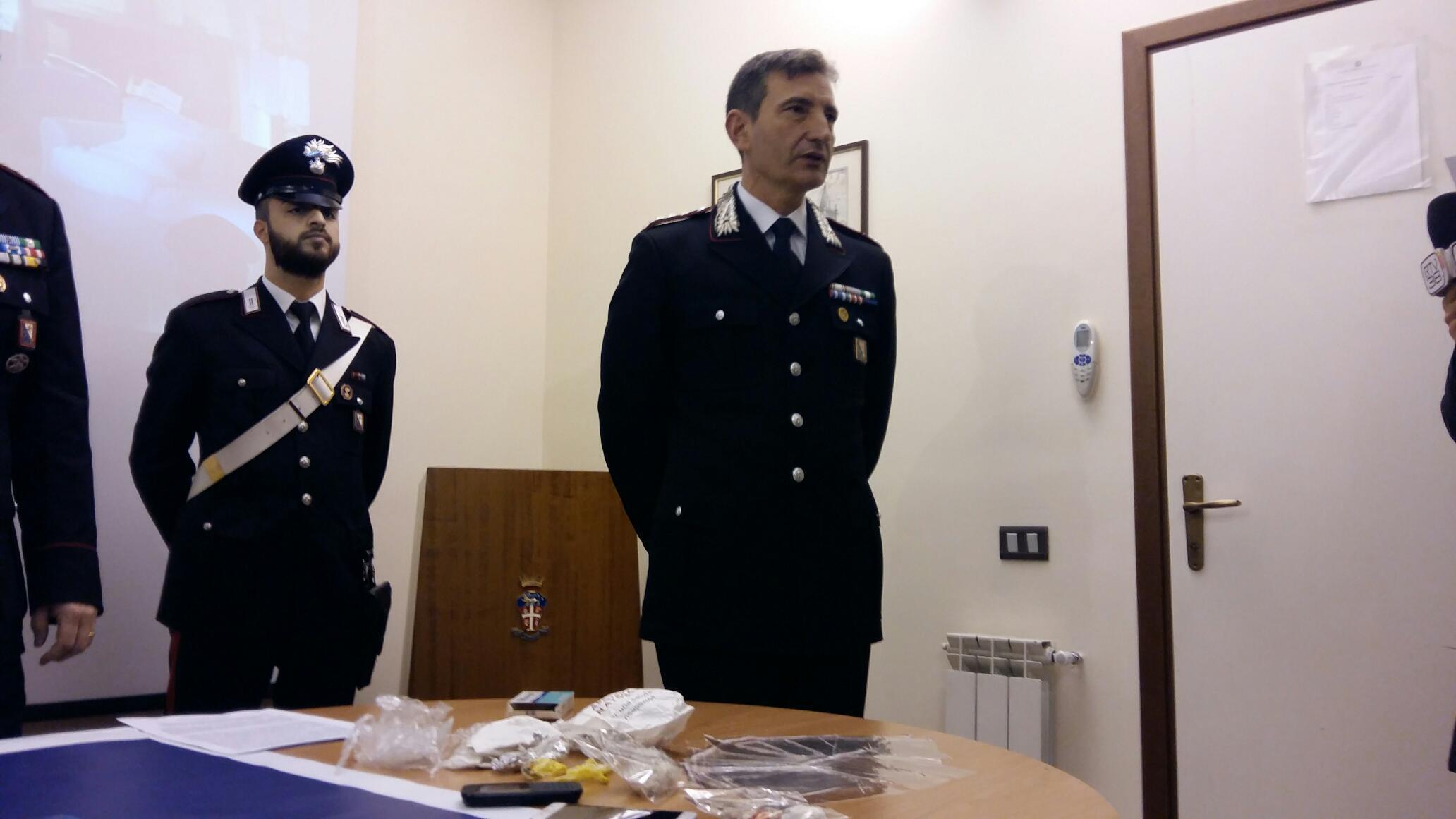 Il colonnello Marco Grandini, comandante provinciale dei carabinieri