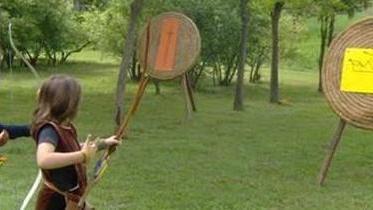 Tiro con l’arco animazione e sorprese per i bambini