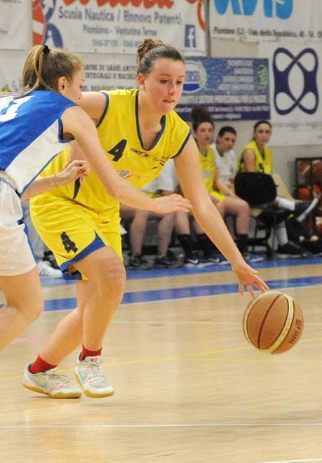 Le Under 14 gialloblù chiudono il girone schiacciando la Pielle a domicilio: 33-65 