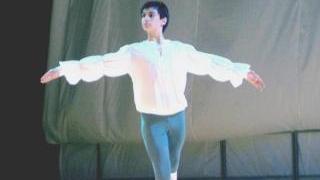 Uno degli allievi della Miosotys Dans di Limite