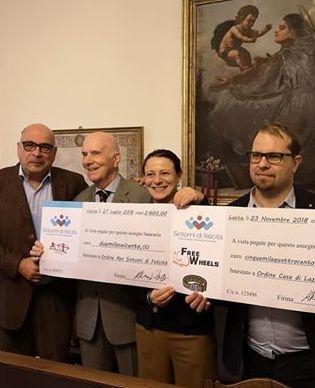 Samantha, dal “Cammino” 5.420 euro per i disabili 
