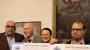 Samantha, dal “Cammino” 5.420 euro per i disabili