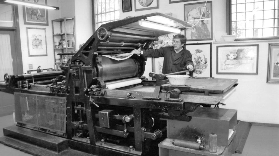 L’arte della litografia della famiglia Angeli in mostra alla Ragghianti