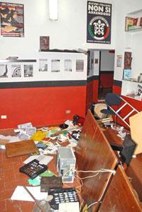 Raid Casapound, custodia in carceree due domiciliari agli esponenti dei Carc
