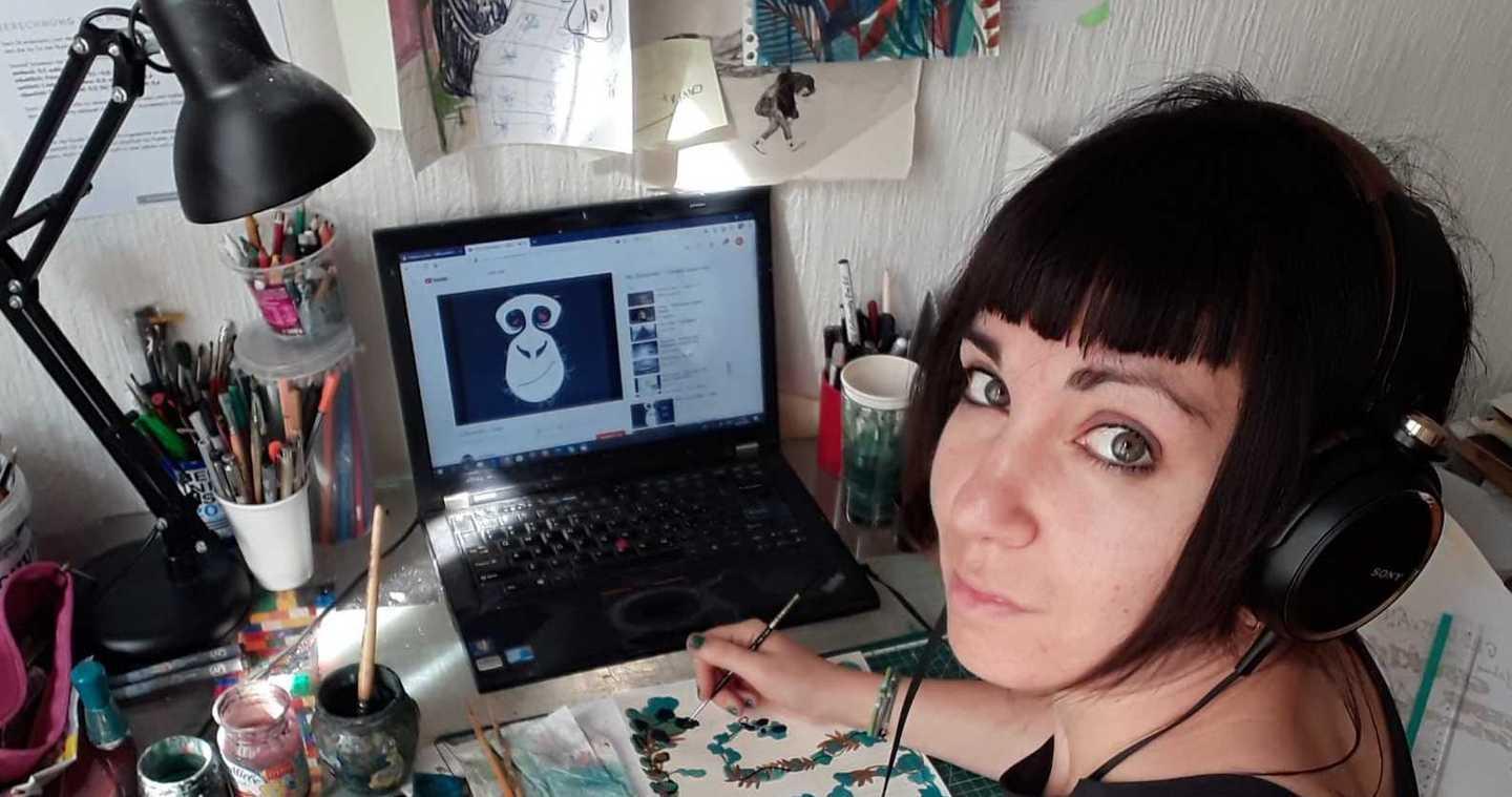 Daniela Spoto, una nuorese a Berlino: disegnare senza fermarsi mai 