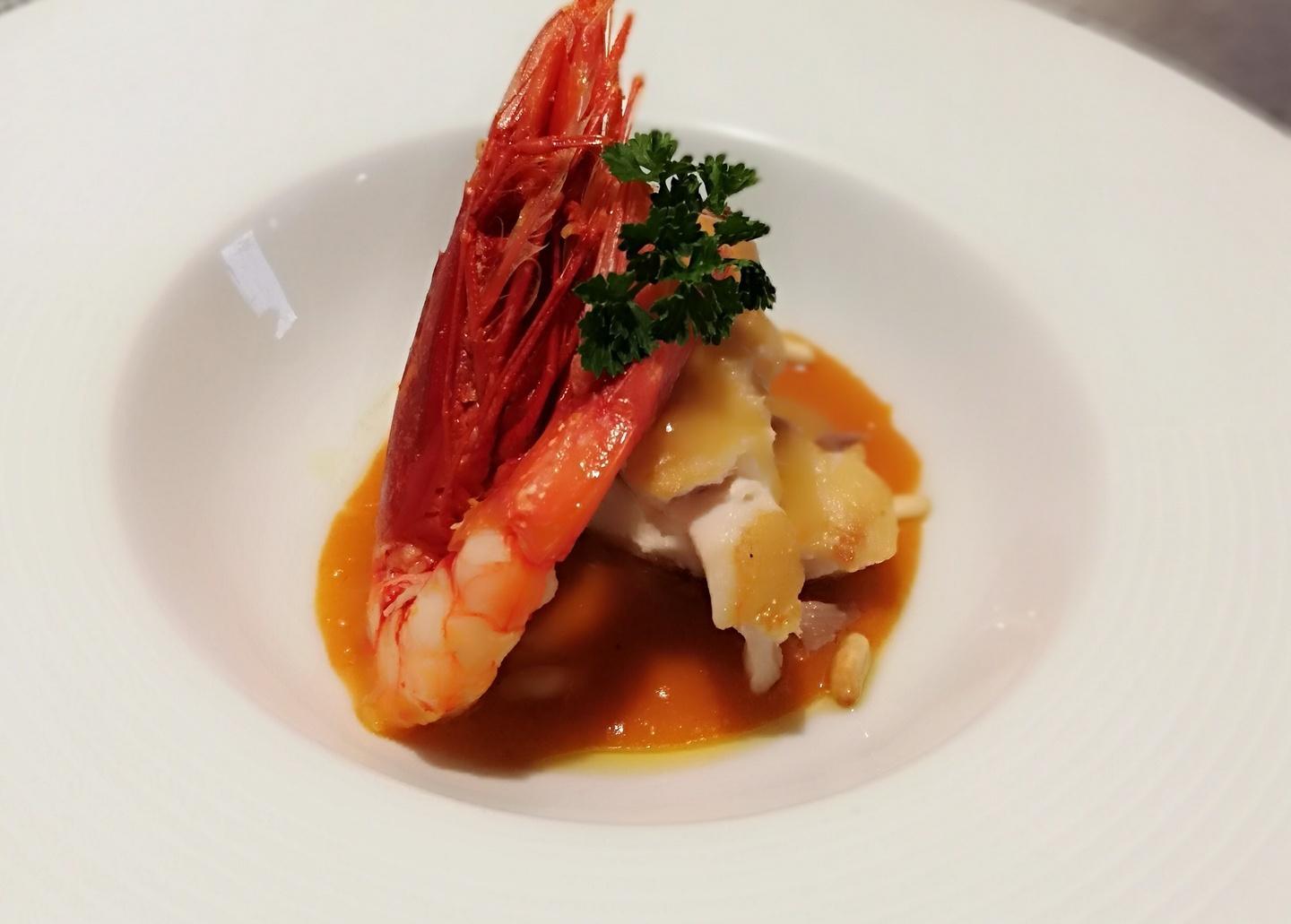 La mia ricetta: il dentice sulla bisque ai bastioni di Cagliari 